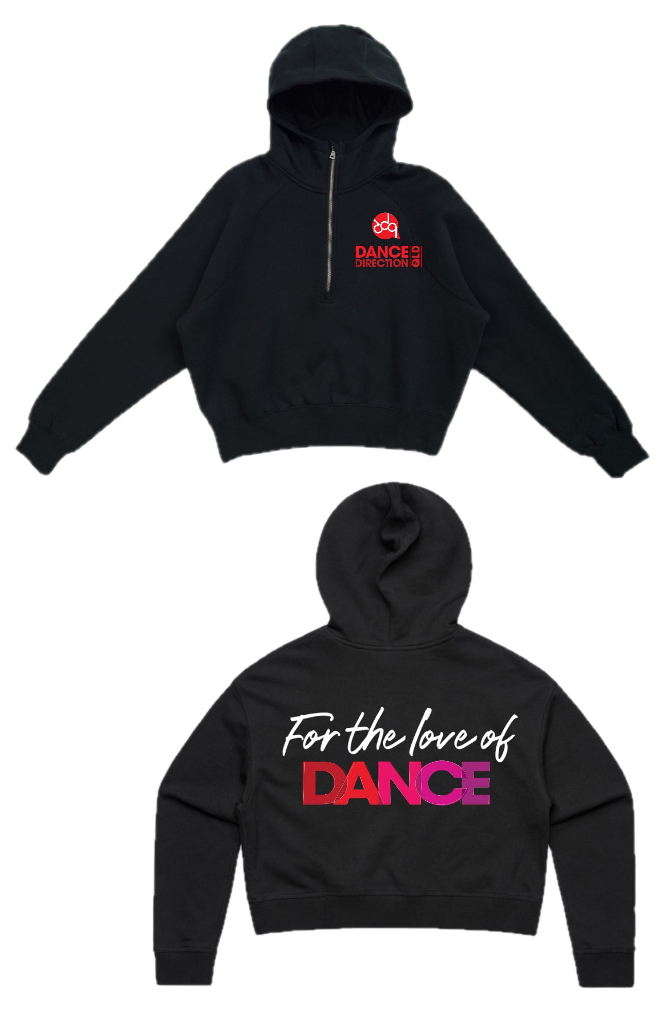 1/2 Zip Luxe Hoodie Ladies