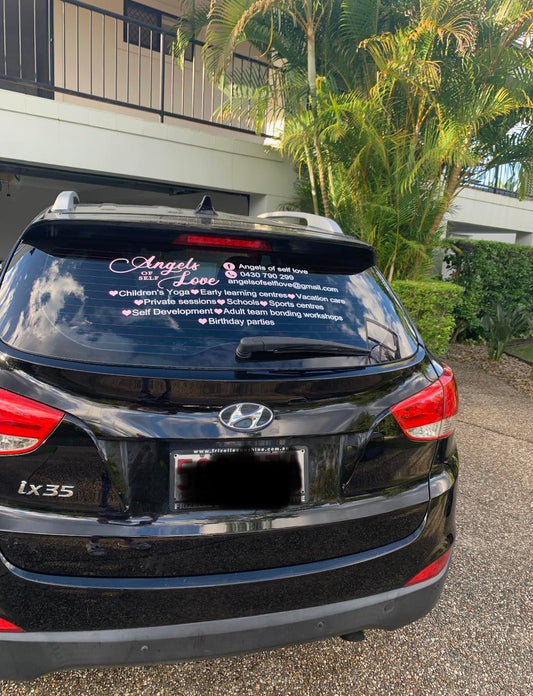 Car Logo & Media Info | 2 Colours Only