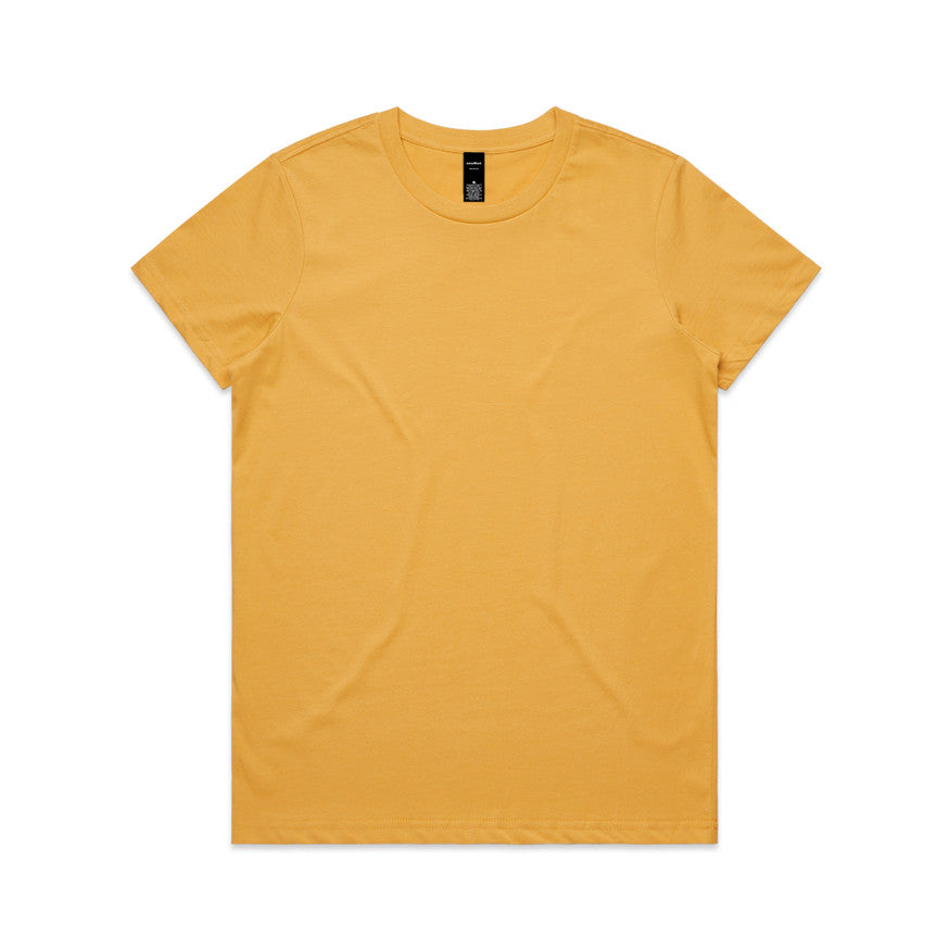 WOMENS Maple Tee 4001 | Custom Printed