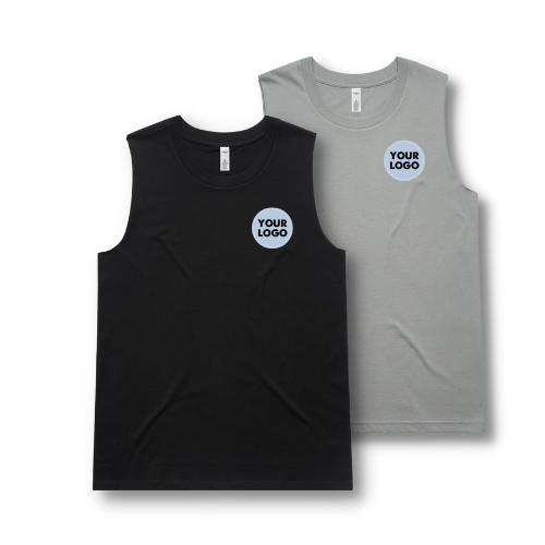 WOMENS Muscle Tank | FULL Colour Logo