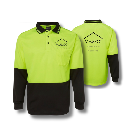 High Vis Long Sleeve Cuffed