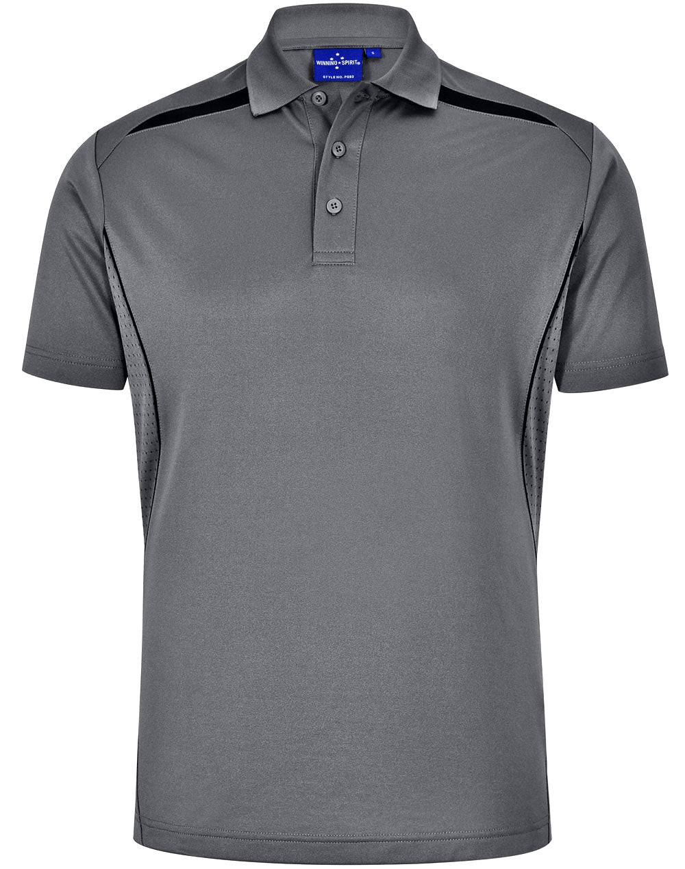 MENS Sustainable poly/cotton contrast polo