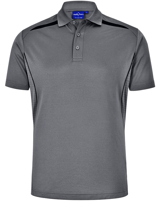 MENS Sustainable poly/cotton contrast polo