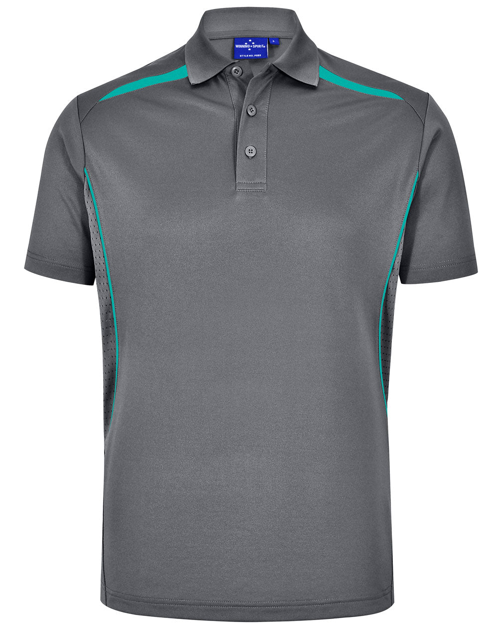 MENS Sustainable poly/cotton contrast polo