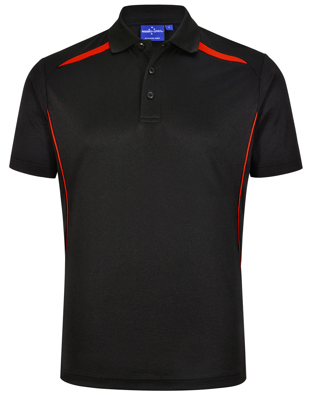 MENS Sustainable poly/cotton contrast polo
