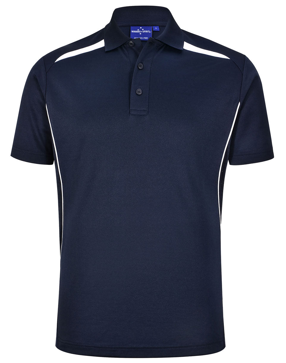 MENS Sustainable poly/cotton contrast polo