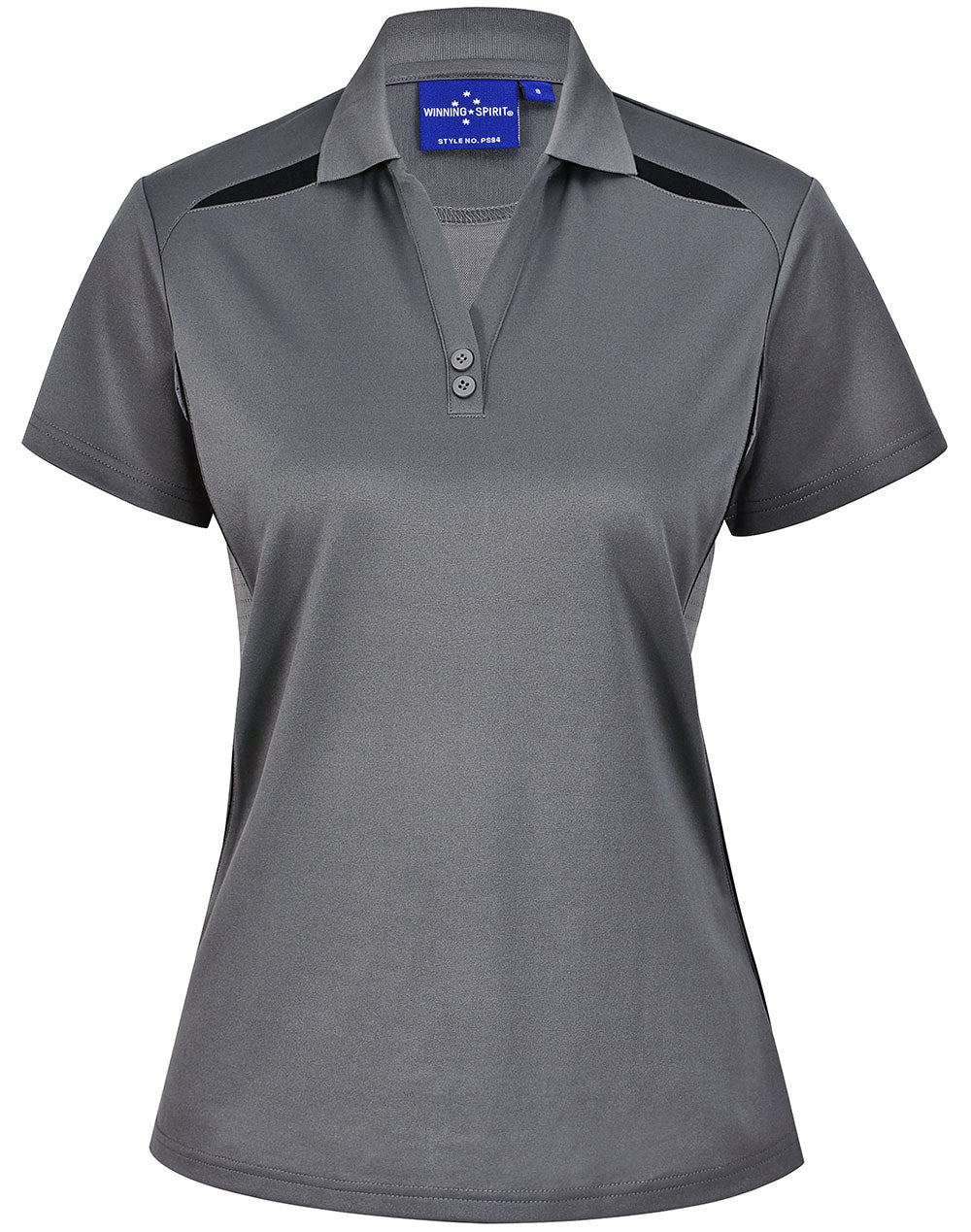 WOMENS Sustainable poly/cotton contrast polo