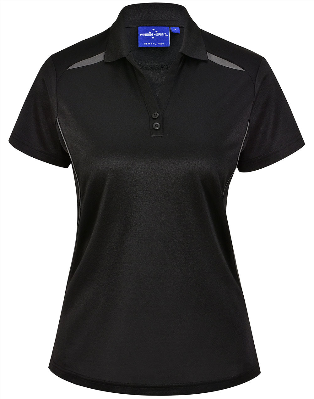 WOMENS Sustainable poly/cotton contrast polo