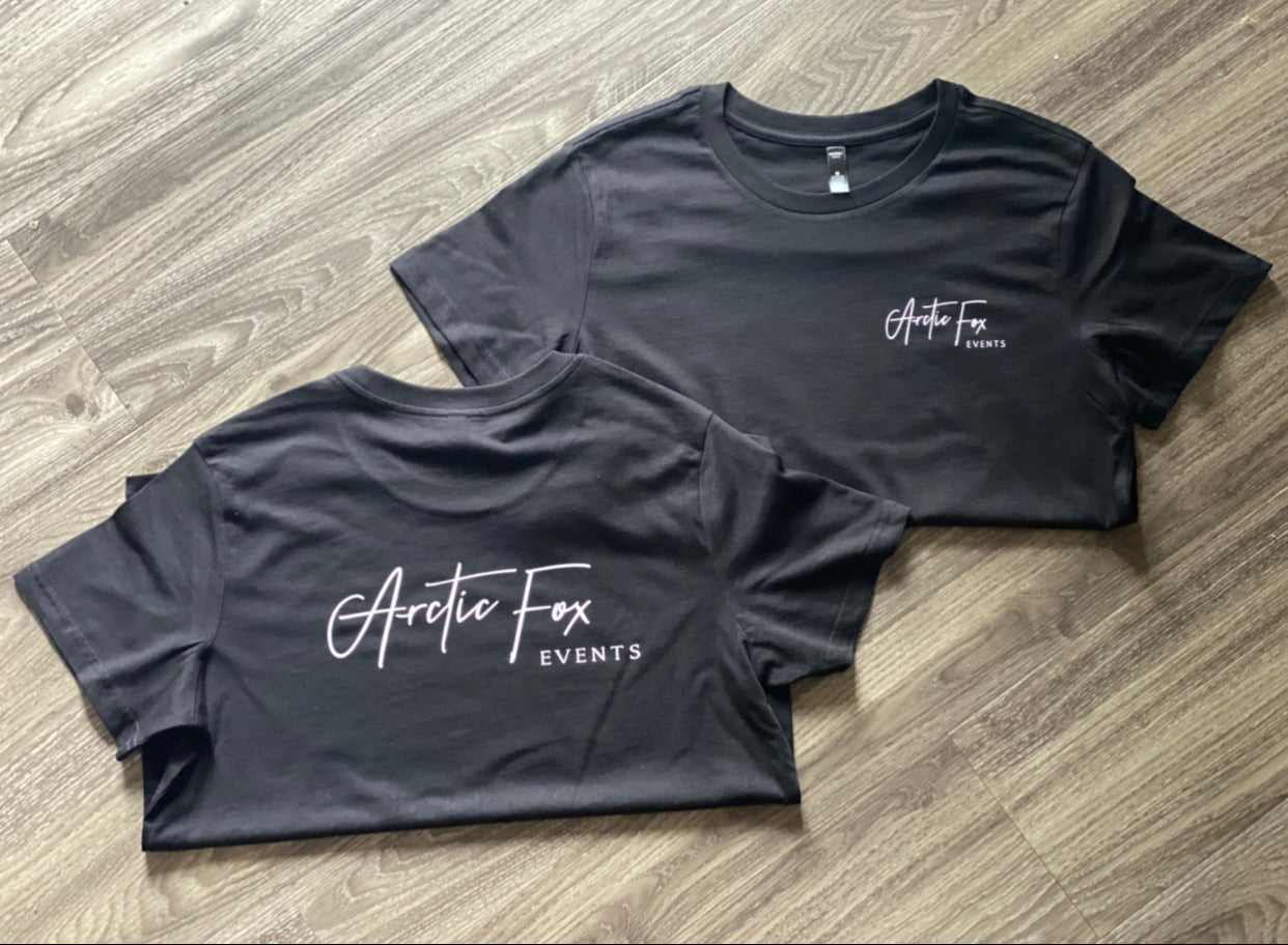 WOMENS Logo Printed | V Neck Tee - Full Colour Logo