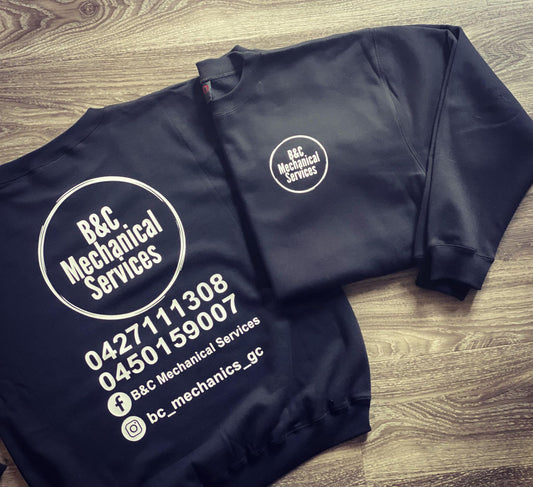 Unisex Crew Neck Jumper | Custom Print or Logo