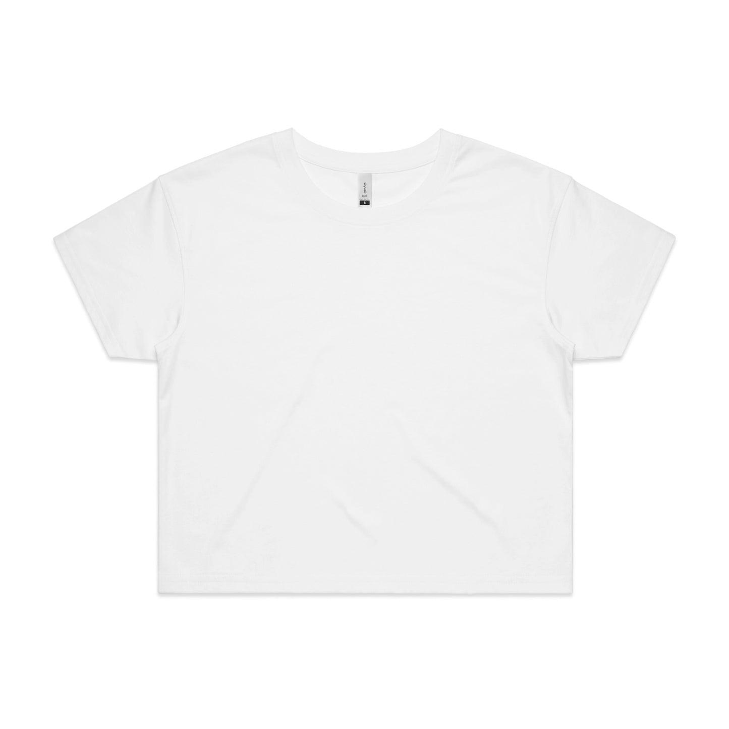 WOMENS Crop Tee - Full Colour logo