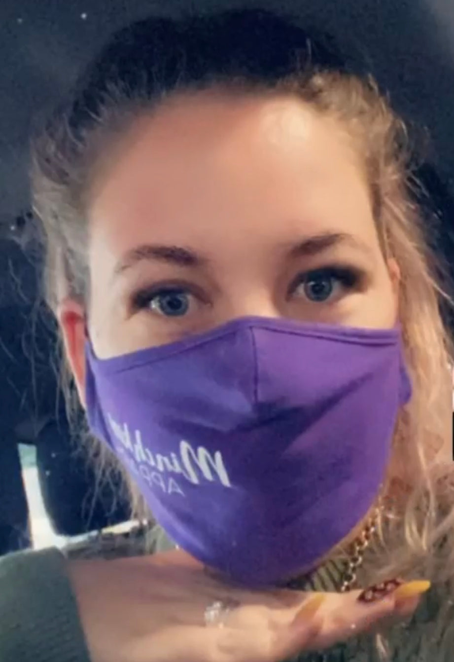 Cotton face mask | One Colour Logo