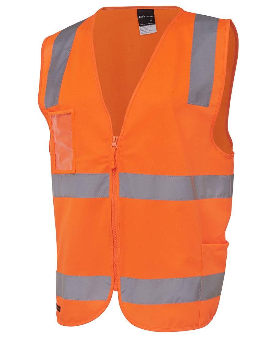 Hi Vis (D+N) Zip Safety Vest