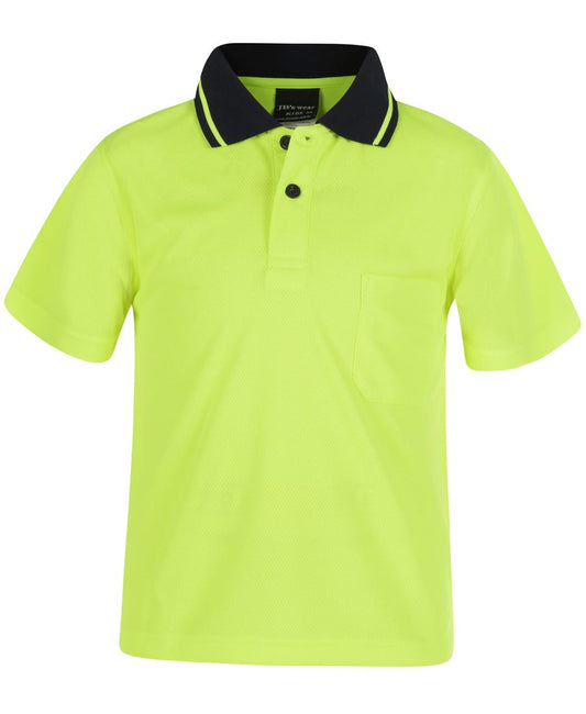 KIDS High Vis Polo Short Sleeve