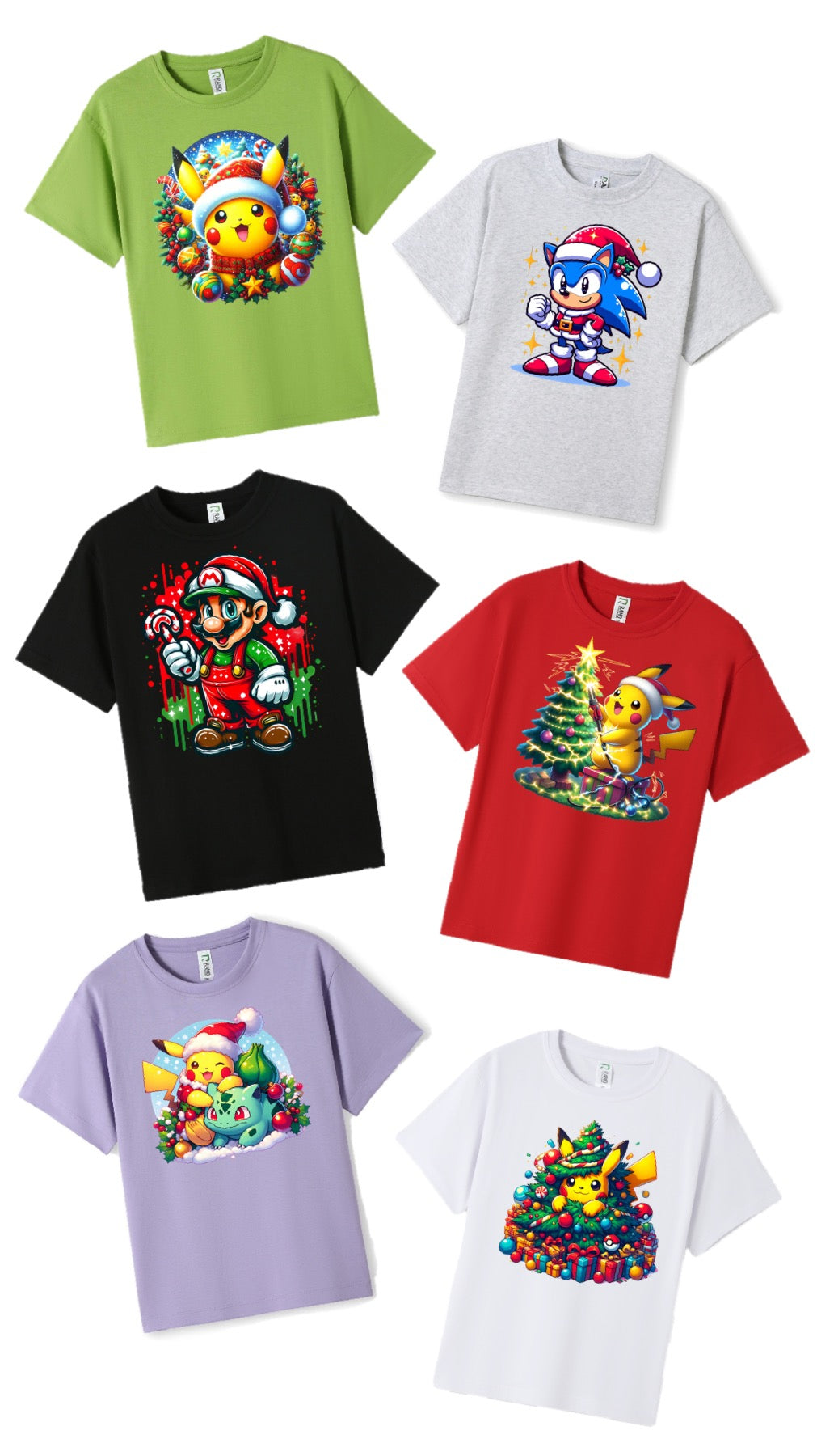 2024 Christmas tee Kids