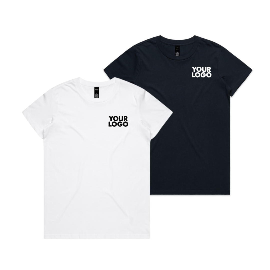 WOMENS Maple Tee 4001 | Custom Printed